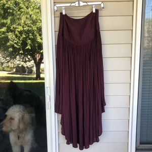 Free People High Waisted Skirt